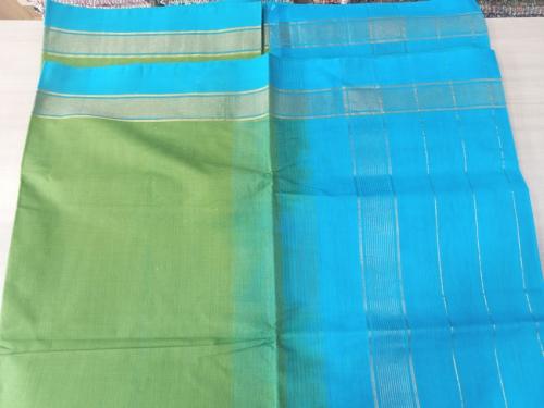 MANAMEDU COTTON SAREES WITH BLOUSE